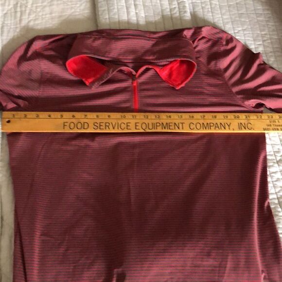 Under Armour Mens Stripe Tech Loose Fit Lightweight 1/4 Zip Pullover Sz L - Picture 7 of 7